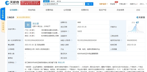 掌閱在杭州投資成立動漫新公司